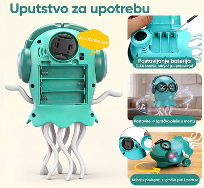 Meduza – Muzička igračka sa svetlosnim efektima 🐙✨
