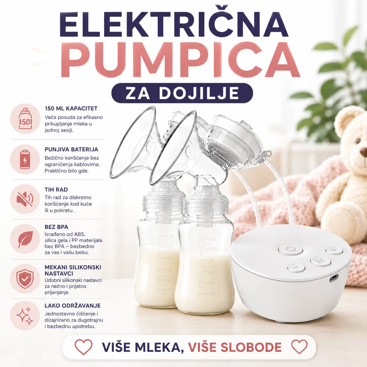 Električna pumpica za dojilje