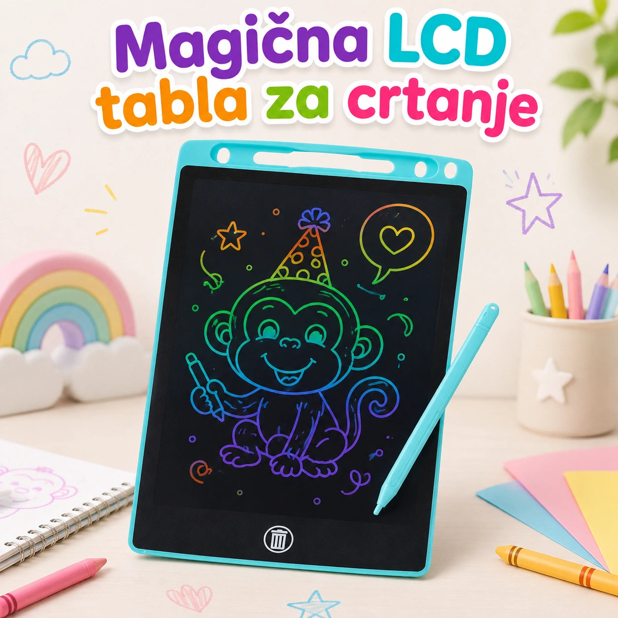 Magična LCD tabla za crtanje