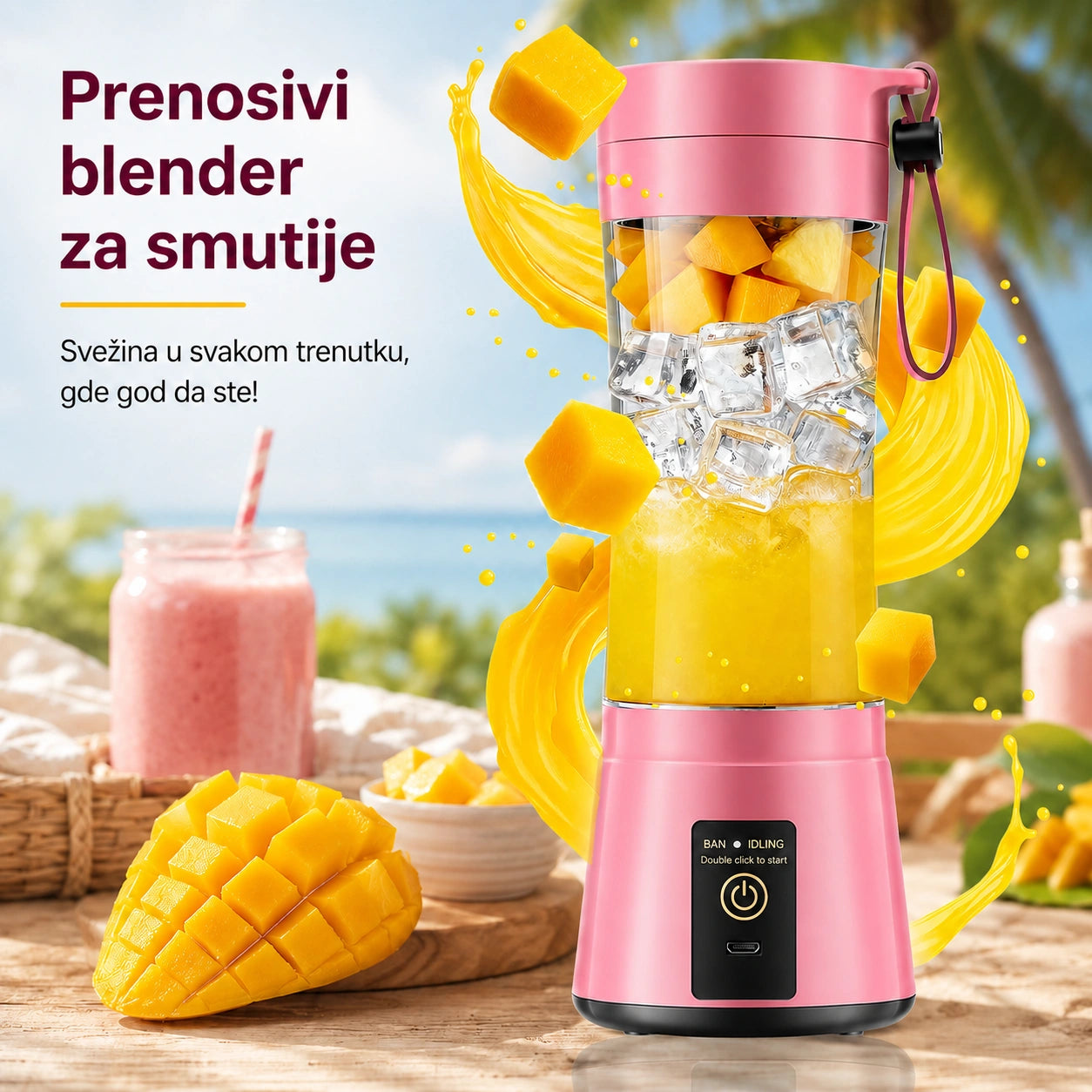 Prenosivi blender za smutije