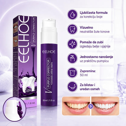 Eelhoe Purple Corrector - Korektor za izbeljivanje zuba