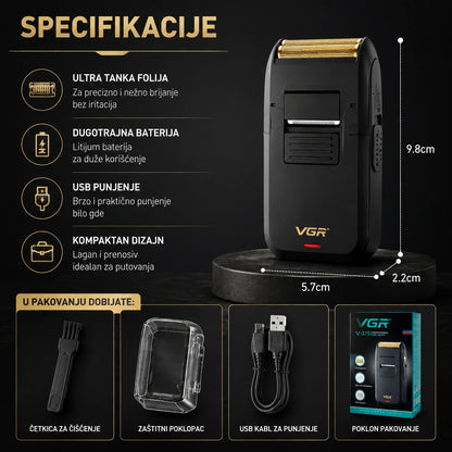VGR - Električni brijač za osetljivu kožu