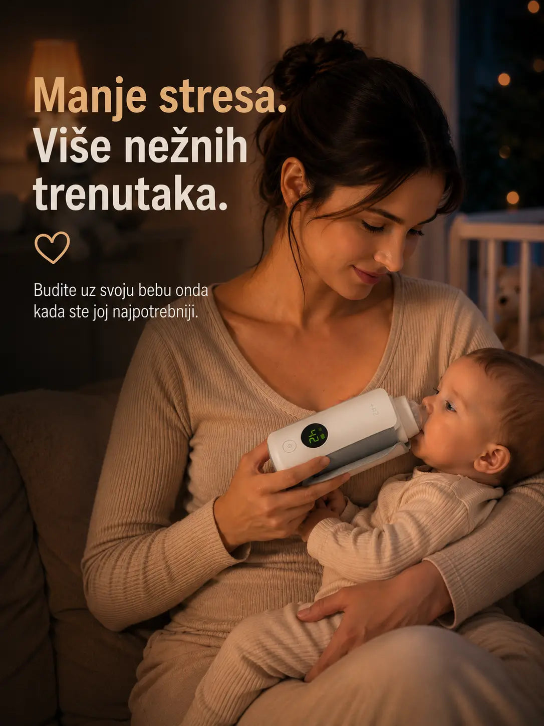 Prenosivi grejač za bebi flašice